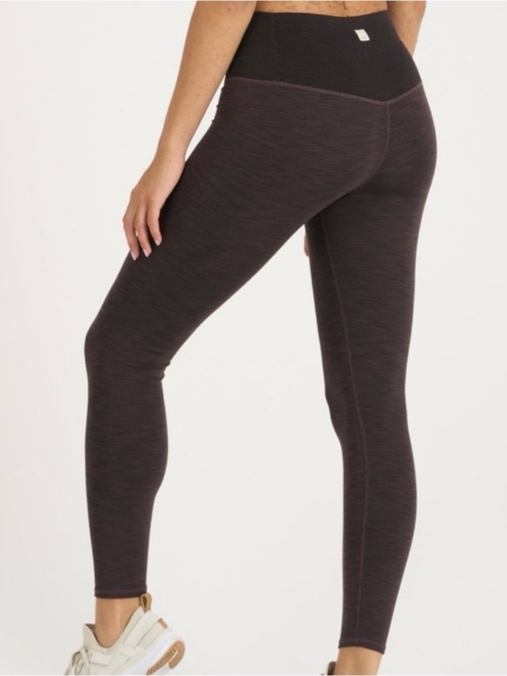 Vuori Lux Rib Studio Legging Quartz Heathered